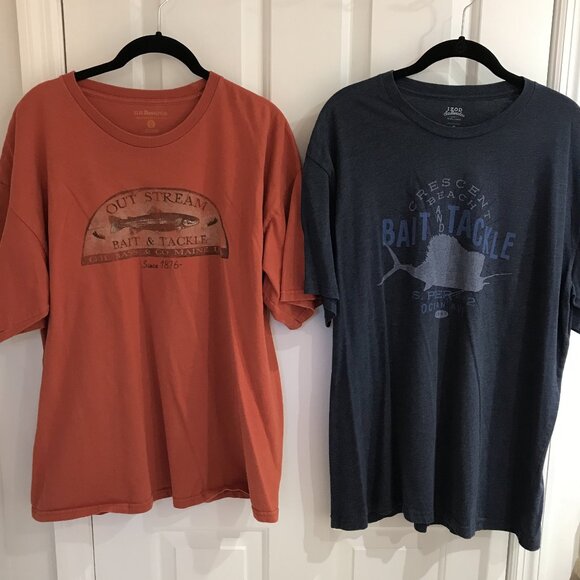 Bait & Tackle T-Shirt Combo XL - Picture 1 of 13